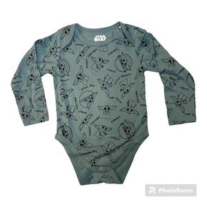 Star Wars Baby Yoda One-Piece Onesie, Size 24 Months